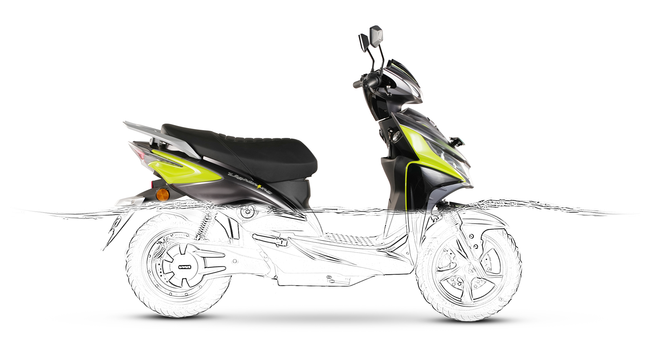 water resistant electric scooter