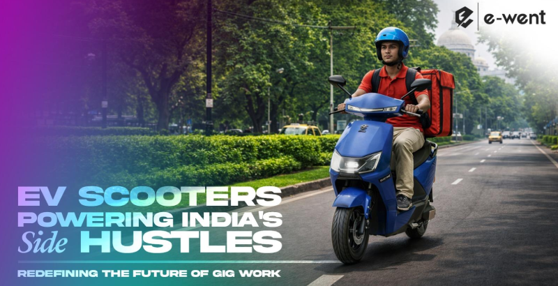 How EV Scooters Are Becoming the Default Choice for Side Hustle India 