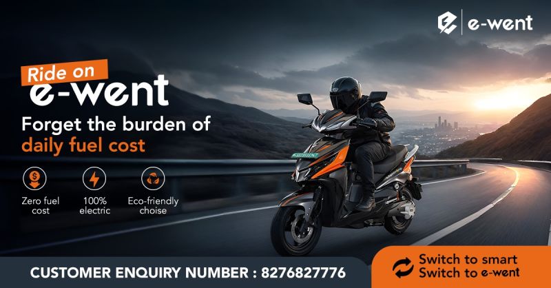 Ride on E-Went.  Ride the pride.