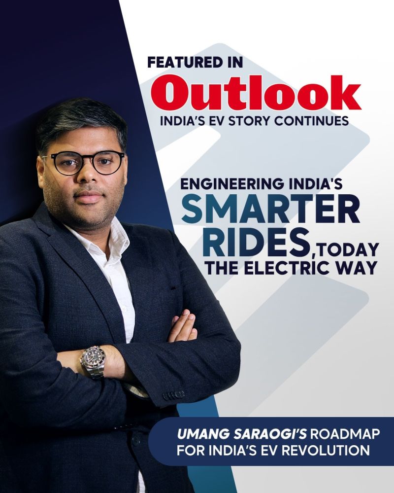 Featured in Outlook Publishing (India) Pvt. Ltd. India’s “Game Changers 2025: Visionaries Redefining the Future”