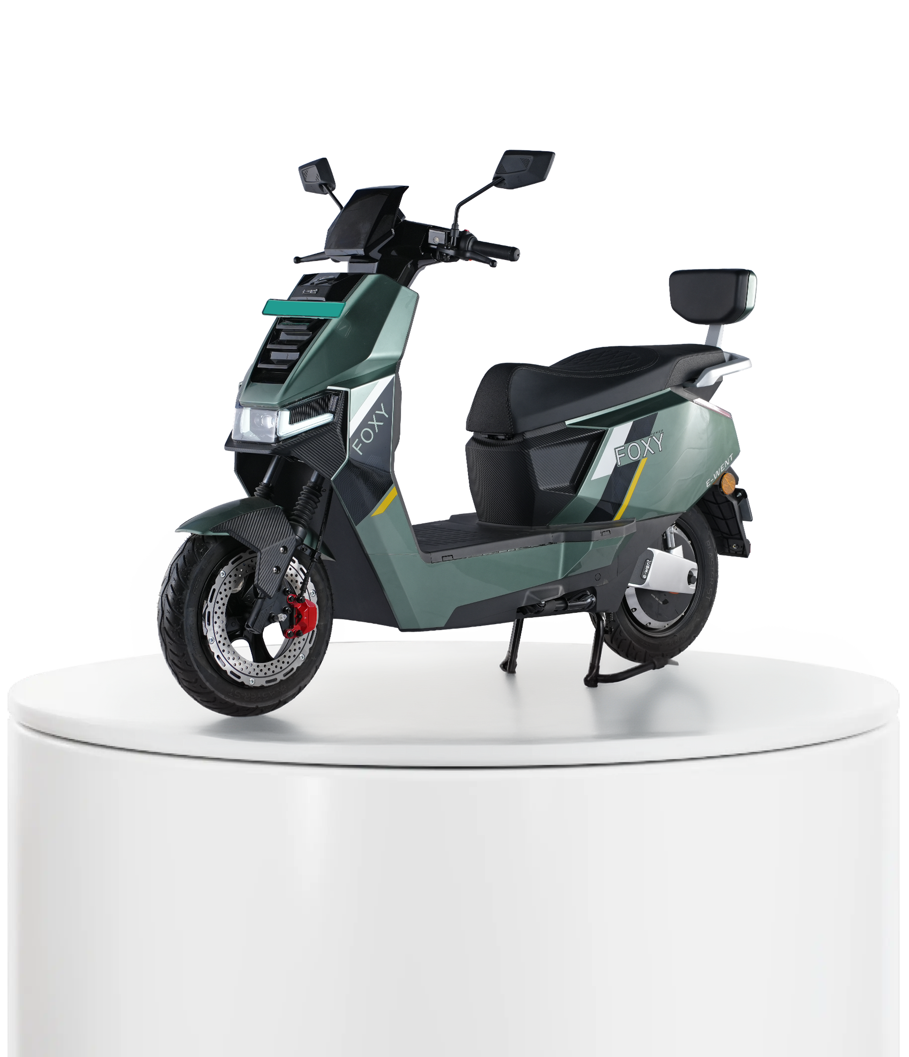 Midnight blue colour ev scooter