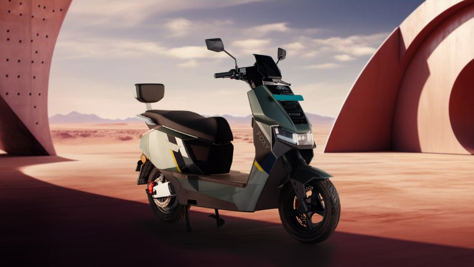 e went foxy electric scooter