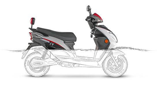 water resistant electric scooter