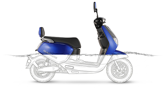 water resistant electric scooter