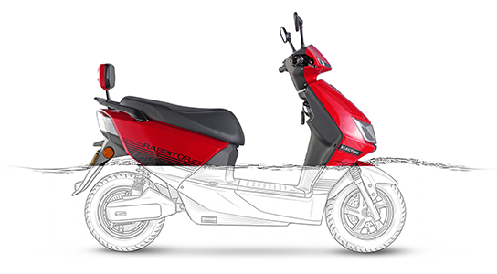 water resistant electric scooter